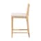 Baxton Studio bali & pari Sofia Modern and Contemporary Natural Finished Wood and Rattan Counter Stool 185-11874-Zoro - alternate 9
